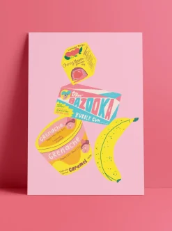 ANNE JULIE DUDEMAINE Poster Stack of Snacks
