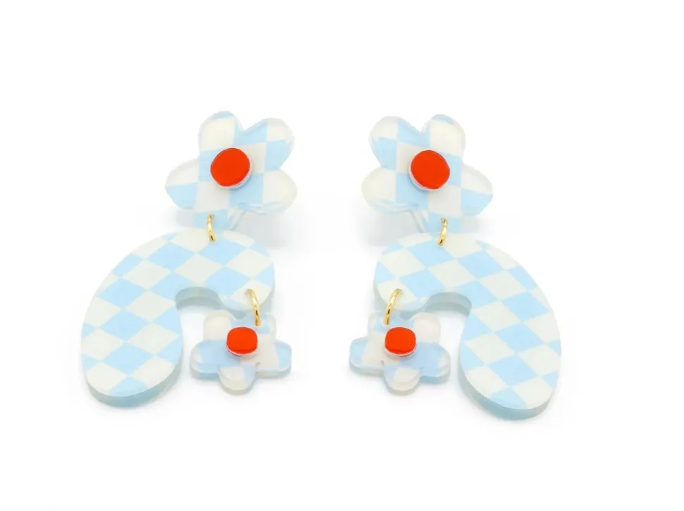 ANNE-MARIE CHAGNON Amalfi Earrings - Pewter