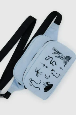 BAGGU Belt Bag - Embroidered Ballet Icons