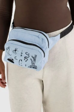 BAGGU Belt Bag - Embroidered Ballet Icons