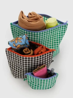 BAGGU Go Pouch - Vichy