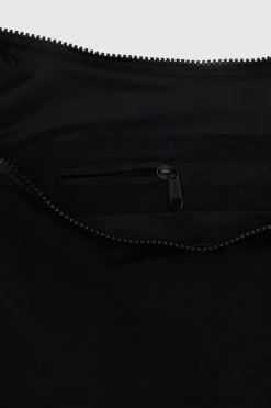 BAGGU Large Crescent Nylon Bag - Black