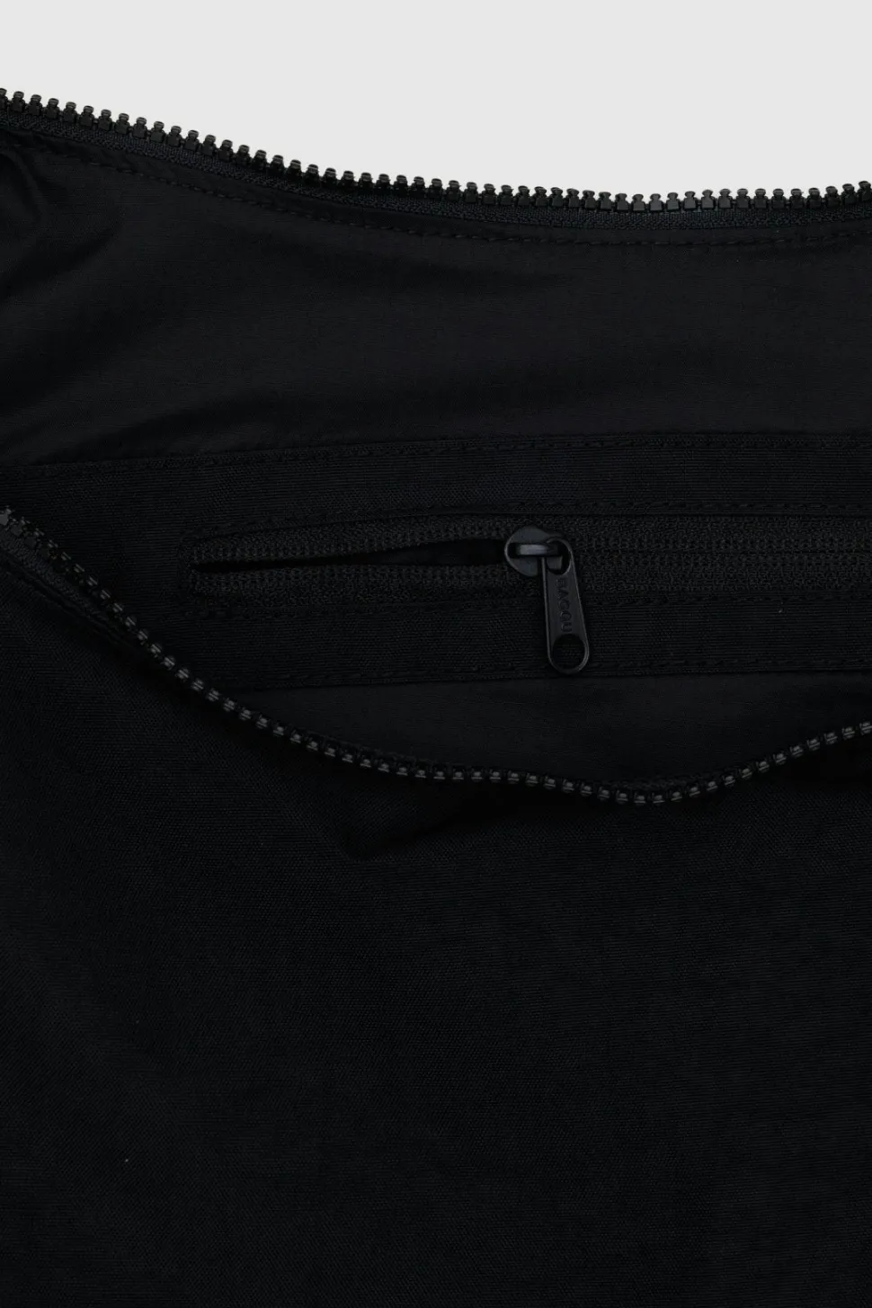BAGGU Large Crescent Nylon Bag - Black