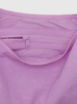 BAGGU Medium Crescent Nylon Bag - Peony
