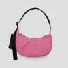 BAGGU Small Crescent Nylon Bag - Rose Asalée