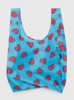 BAGGU Standard Reusable Bag - Hearts Keith Haring