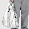 BAGGU Standard Reusable Bag - Metallic Silver