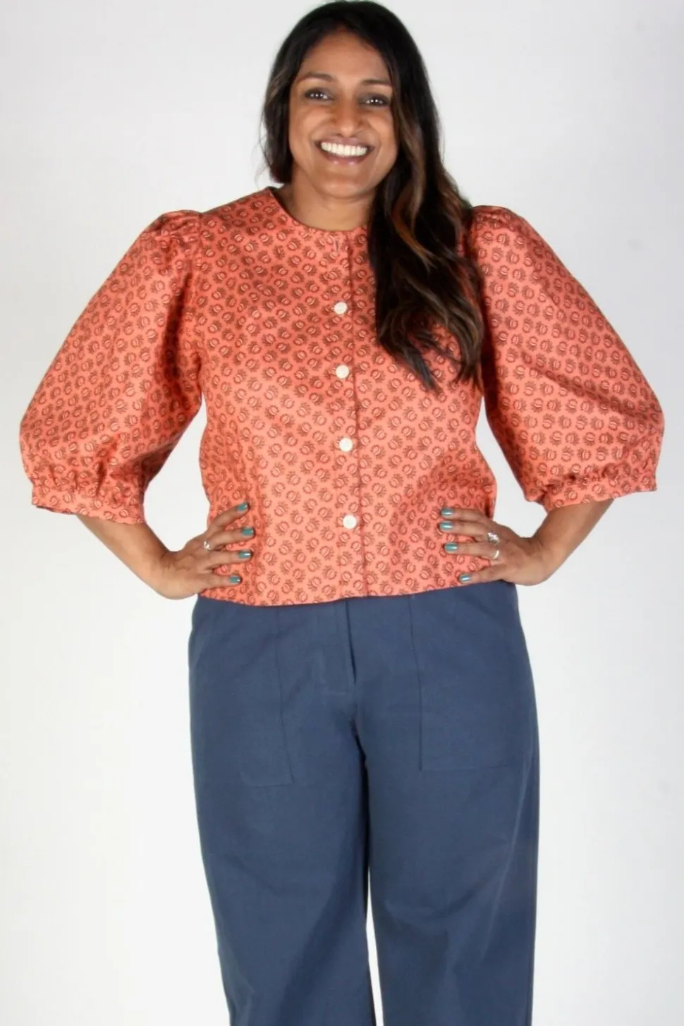BIRDS OF NORTH AMERICA Serin Blouse
