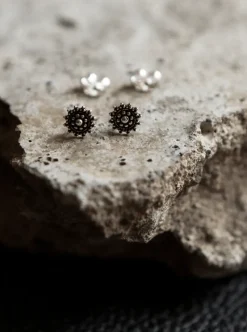 BLACK KALA Mandala Earrings