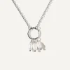 BOA BIJOUX Himsa Necklace - Silver