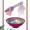 CHARLIE BOURDEAU Clito-Ramen Print