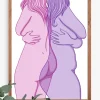 CHARLIE BOURDEAU Self Hug Print