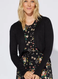 CHERRY BOBIN Maxine Jacket - Heavy Knit Black