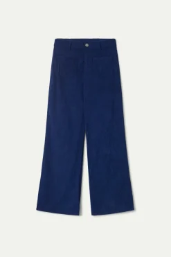 COMPANIA FANTASTICA Corduroy Pants - Navy Blue
