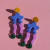 CROCODILE AGILE Gabie Earrings - Chromatic Arc