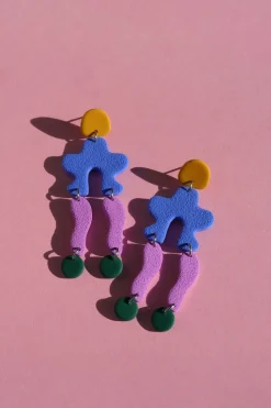CROCODILE AGILE Gabie Earrings - Chromatic Arc