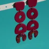 CROCODILE AGILE Gabie Earrings - Geometric Glitter Trio