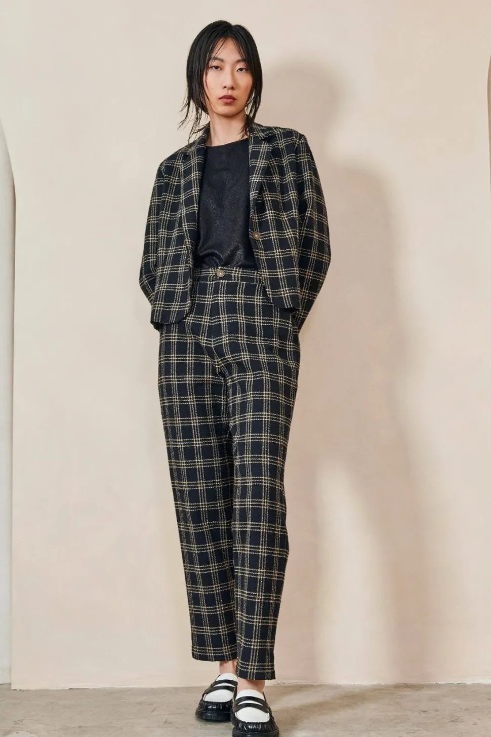 DAGG & STACEY Stevie Blazer - Plaid