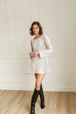 DAILYSTORY Horia Dress - Silver