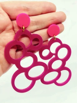 DARLINGS OF DENMARK Flyde Earrings - Cherry
