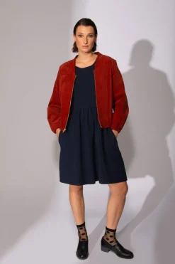 EVE LAVOIE Redrawn Jacket - Terracotta