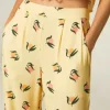 FANTASTIC COMPANY Pantalon Pêches - Jaune