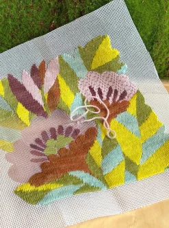 FIL RELAX Embroidery Kit - Flower Garden