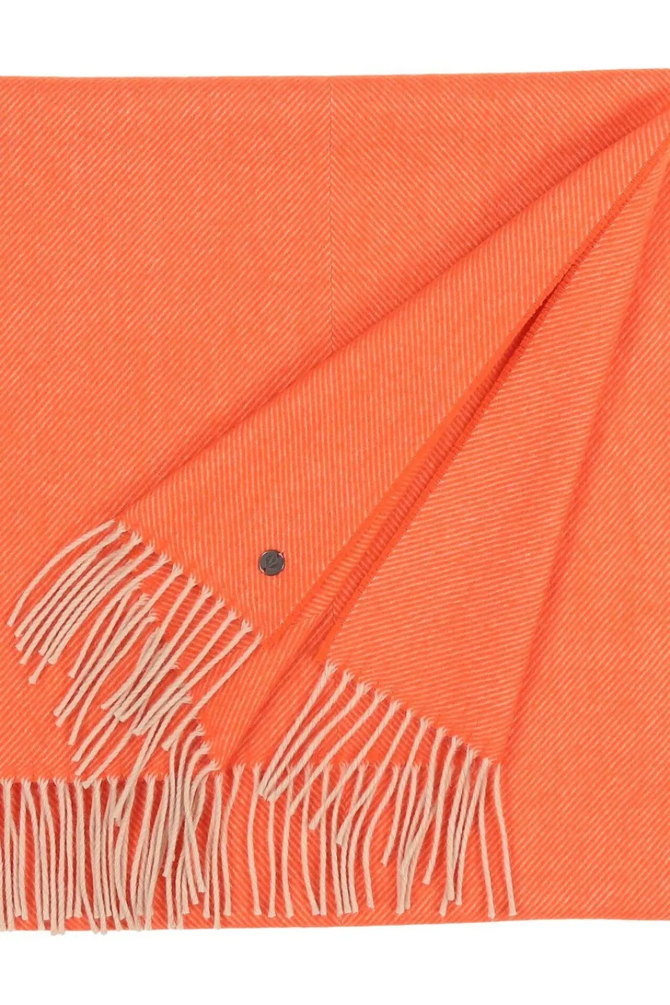 FRAAS Herringbone Pattern Wool Scarf