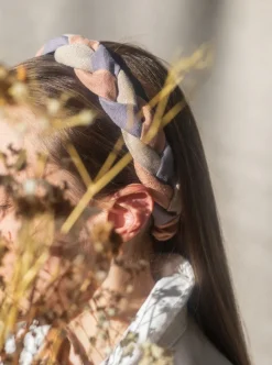 GIBOU Braided Linen Headband