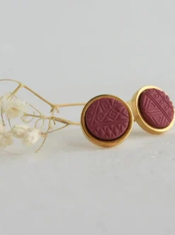 GOLD RING Daniela Earrings