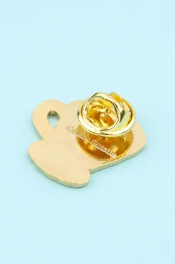 HELLO SUZETTE Coffee Pin
