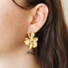 HORACE Big Viola Earrings
