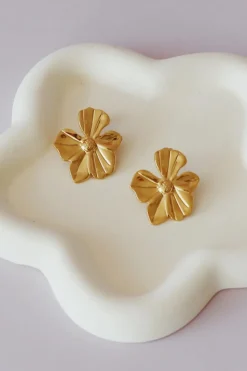 HORACE Big Viola Earrings