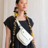 KAZAK Amaru Clutch Bag - Ivory