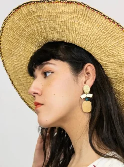 KAZAK Aversa Earrings - Jasper
