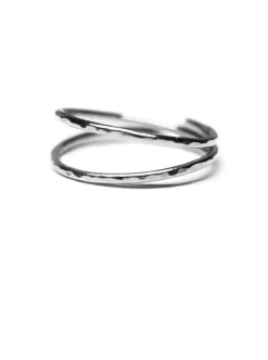 MAKSYM Double Ring - Silver