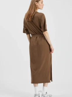 MINIMUM Robe Ragatta Midi - Crocodile