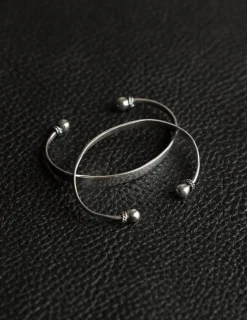 NOIR KALA Bracelet Open Dots