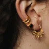 NOIR KALA Cosmic Rings - Gold Vermeil