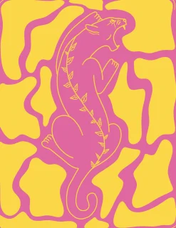 PERLE NOIRE Panther Poster