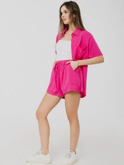 PINEAPPLE BANANAS Amy Blouse- Pink