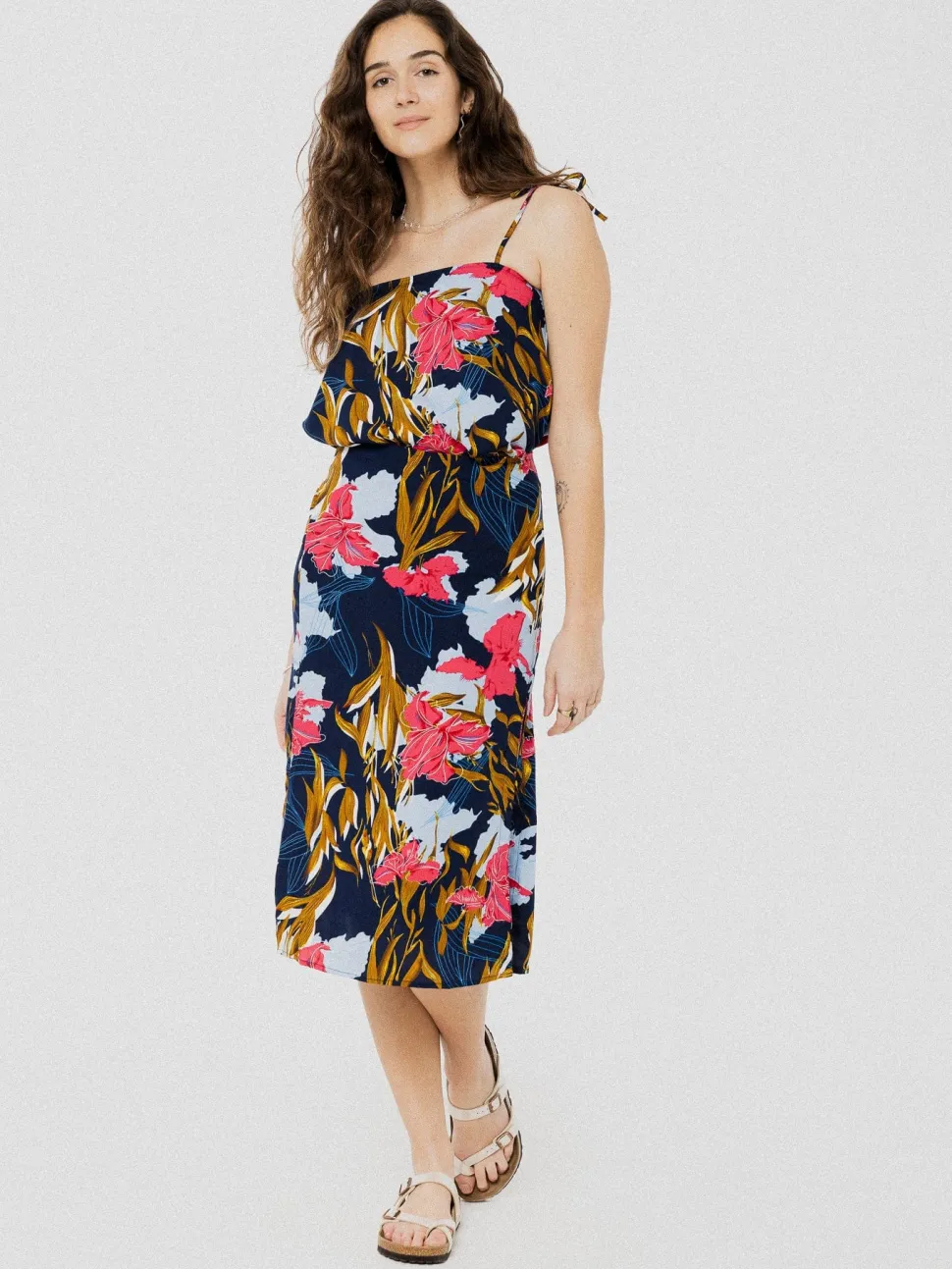 PINEAPPLE BANANAS Elena Skirt - Tropical navy