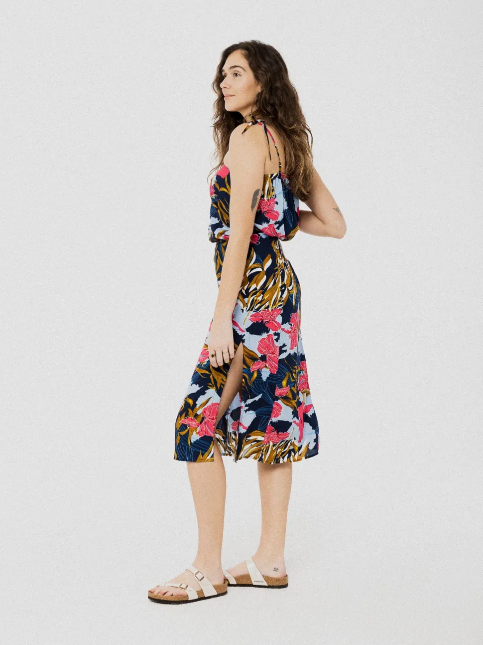PINEAPPLE BANANAS Elena Skirt - Tropical navy