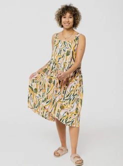 PINEAPPLE BANANAS Eve dress - Cream pattern
