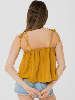 PINEAPPLE BANANAS Isabella Camisole - Gold