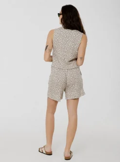 PINEAPPLE BANANAS Patience Shorts - Ivory Pattern