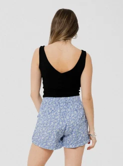 PINEAPPLE BANANAS Pénélope shorts - Blue flower