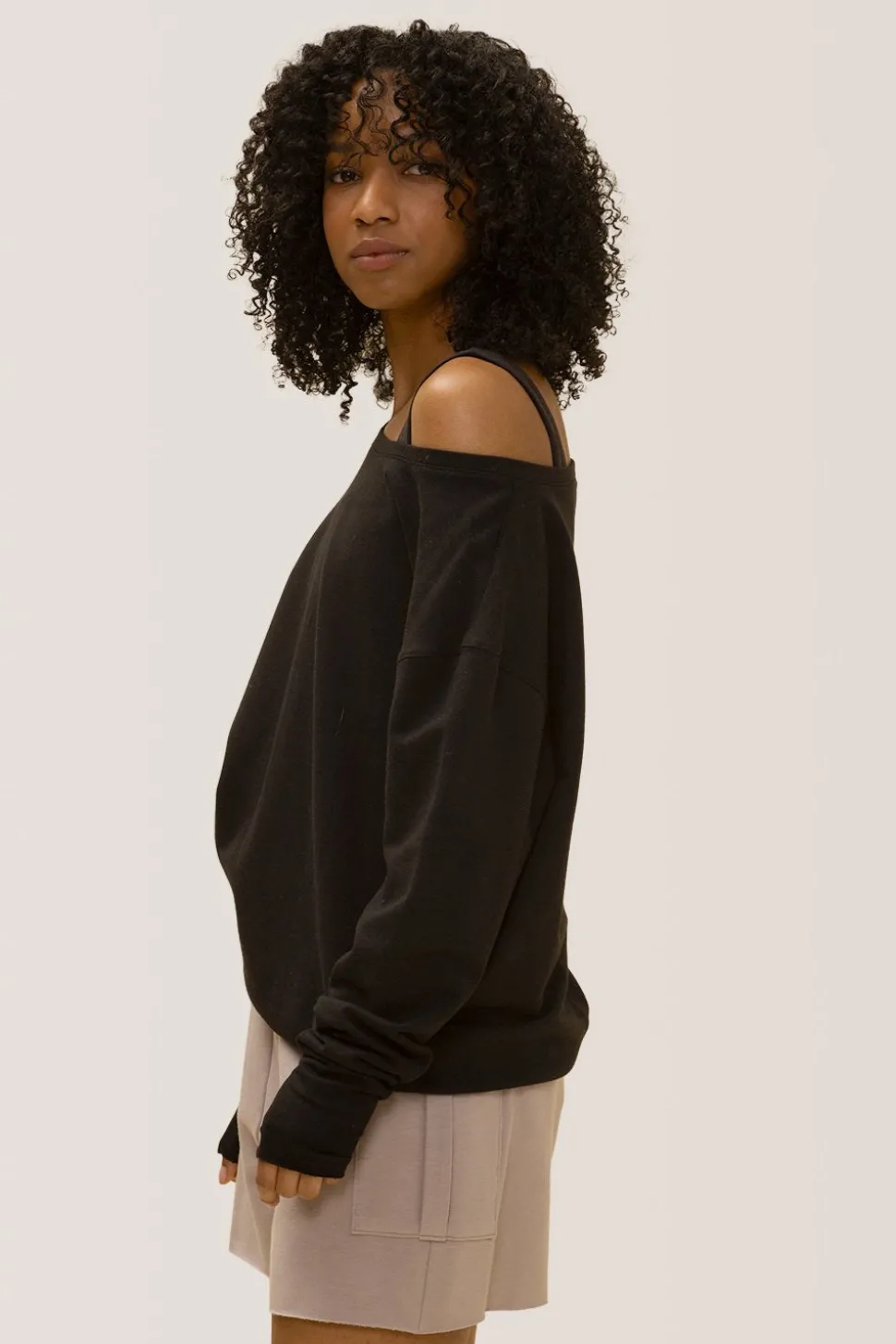ROSE BOREAL Flashdance Sweater