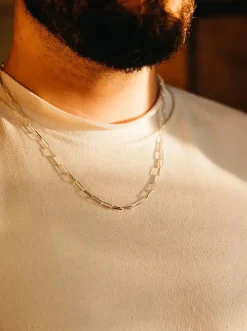 SARAH BIJOUX Paperclip Chain Necklace