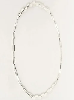 SARAH BIJOUX Paperclip Chain Necklace